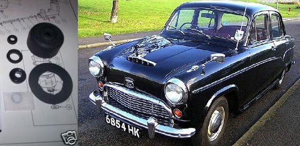 CLUTCH MASTER CYLINDER REPAIR SEALS KIT (Austin A40 Cambridge) (1954- 57) 